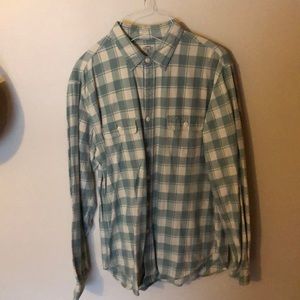 Flannel button up from j crew